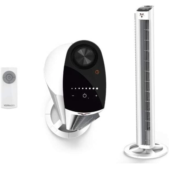 Вентилятор Vornado Tower 108 см з пультом та таймером, 1020 м³/год, 5 швидкостей