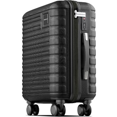 Чемодан Trevey з полікарбонату, 67 см, 60 л, міцний, з TSA замком, для подорожей, ручна поклажа, колір: Небесно-зелений