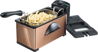 Bestron Oil Fryer with Cold Zone Technology