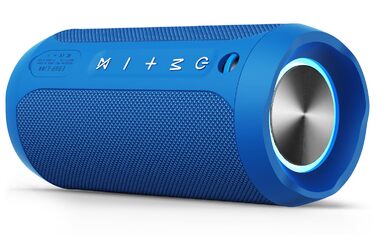 Портативна Bluetooth колонка Eduplink водонепроникна IPX7, бездротова (Зелений/Синій/Білий)
