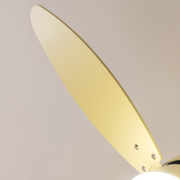 Стельовий вентилятор Cecotec EnergySilence Aero 4260 Full SunLight 40W з LED підсвіткою, пультом, таймером, 6 швидкостей, 5 лопатей