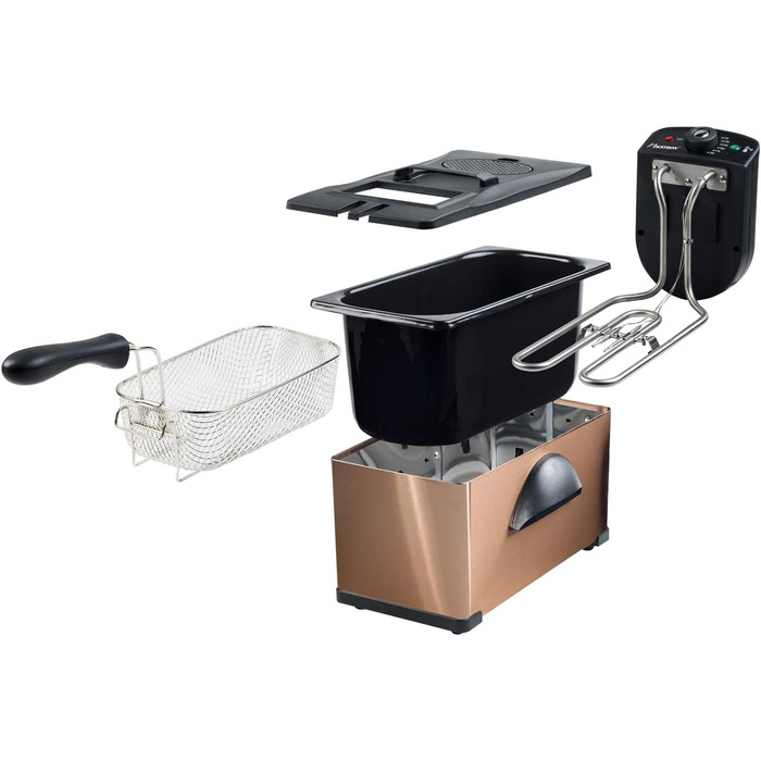 Bestron Oil Fryer with Cold Zone Technology