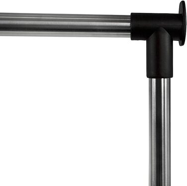 Home Vida Clothes Rack, Double Clothes Rail, Adjustable, Silver