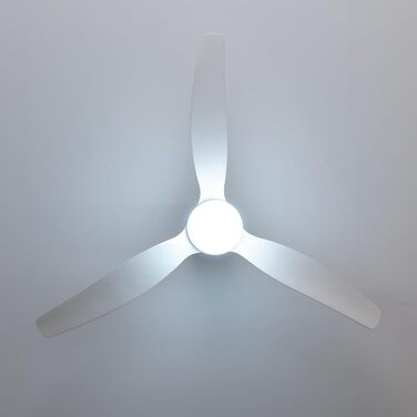 Стельовий вентилятор Cecotec Aero 5600 Aqua White/Black 132 см з LED підсвіткою 20W, Wi-Fi, 6 швидкостей, таймер, режим зима/літо