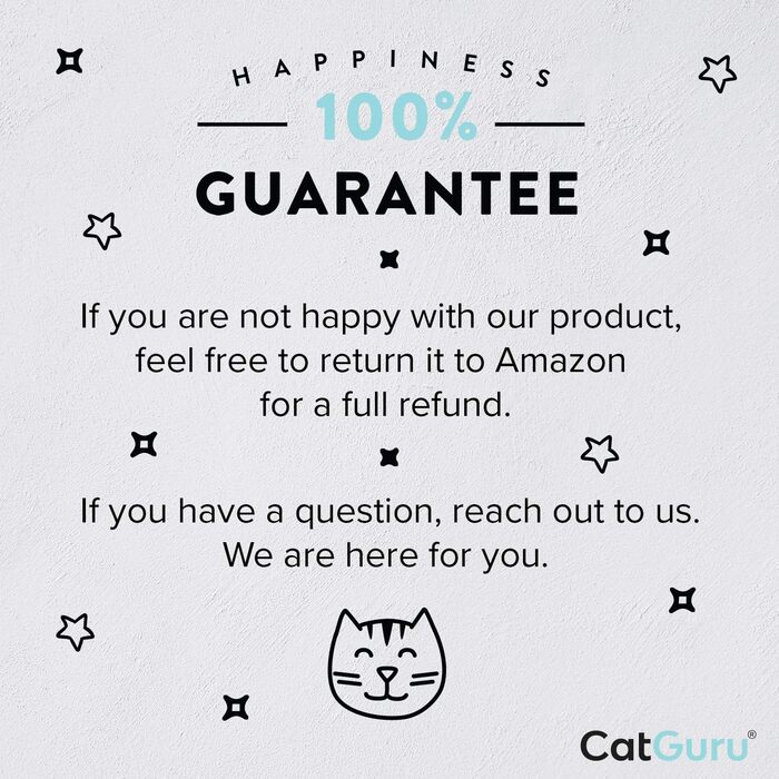 Набір мисок для котів CatGuru (2 шт.) - протиковзаючі, широкі, для зменшення стресу та втоми, сріблясті