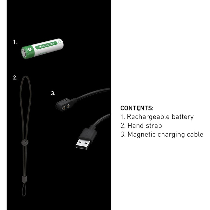 Ліхтарик Ledlenser P6R Core акумуляторний LED, 900 люмен, IP68, фокусування, USB зарядка, дальність 240 м