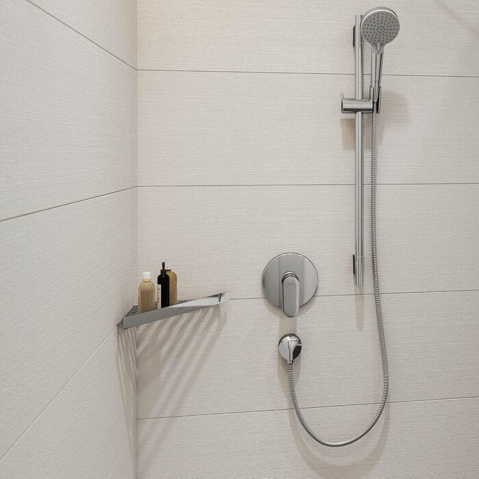Тримач для мила Hansgrohe AddStoris для настінного монтажу, кошик, хром (41746000)