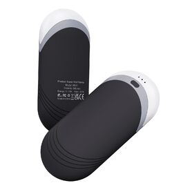 Електричні нагрівачі для рук Karecel 2 шт., USB, 6000mAh, Slim, чорний - подарунок для жінок та чоловіків