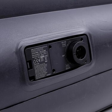 Надувний матрац Avenli для 1 особи з вбудованим насосом 195x96x46 см - самонадувний, флоксований, для кемпінгу та дому