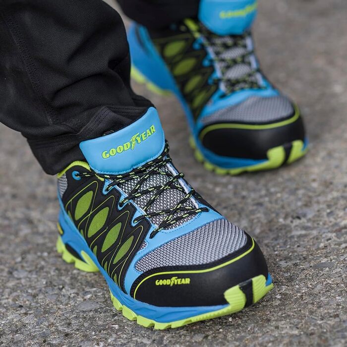 Черевики робочі Goodyear S1P/SRA/HRO для чоловіків, композитна підошва, 42 EU, багатоколірні