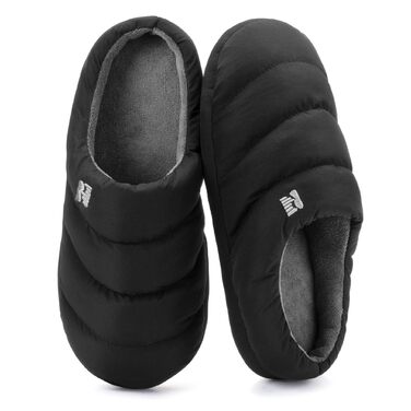 Чоловічі домовики RockDove Zeltplatz з піною та пухом, 44/45 EU, чорно-сірий