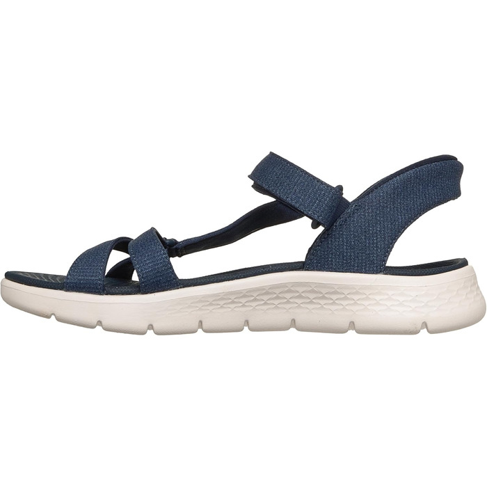 Сандалі жіночі Skechers Go Walk Flex Illuminate Hands Free Slip-ins Navy 39 EU - Зручні повсякденні сандалі