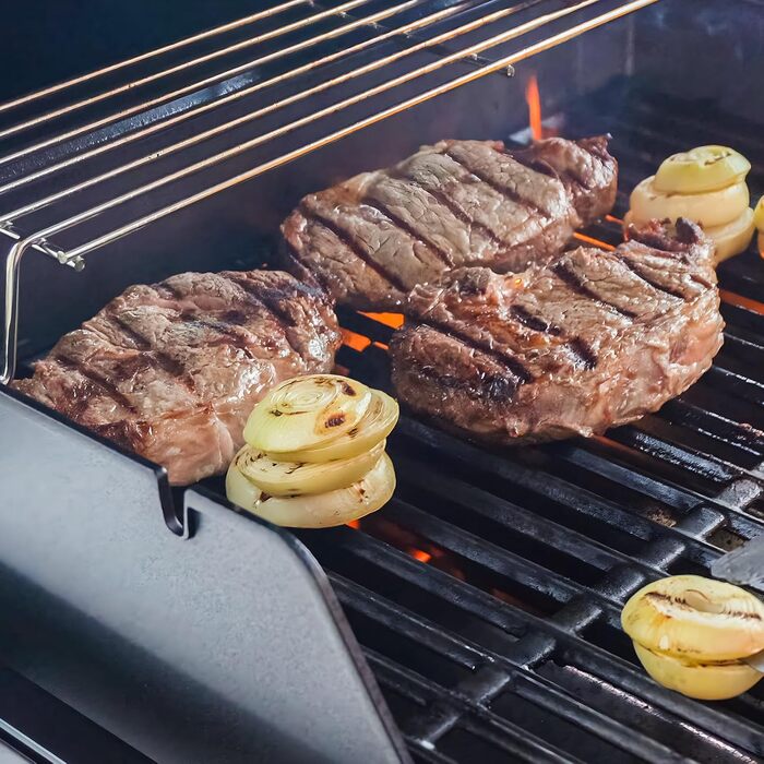 Решітка для гриля Weber Genesis 300 серії Onlyfire, емальований сталь, заміна 7524/7528, 49,5x32 см