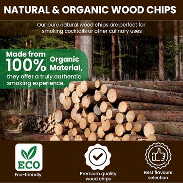 Тріски для коктейльного смокера, 12 смаків, натуральні тріски для приготування напоїв, Bourbon, Whiskey, кулінарні тріски, подарунок для чоловіка