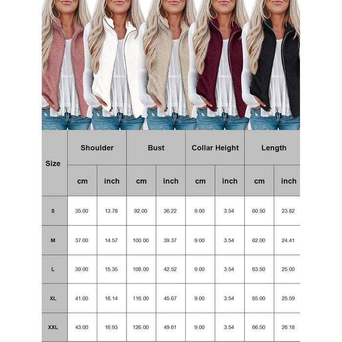 Жіноча жилетка Rapbin з м'якого флісу Teddy, тепла безрукавка на осінь/зиму, плюшева куртка, легка повсякденна однотонна жилетка, жіночий осінній плащ XXL, бордовий колір