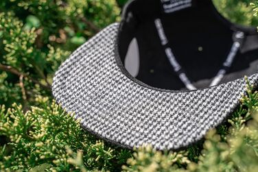 Кепка бейсболка Jumping Bird • Унісекс • Знімний козирок • Регульована • Чорна