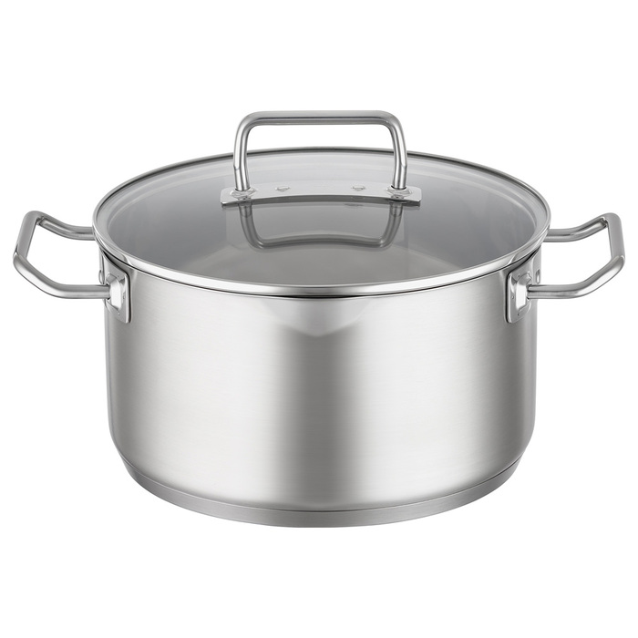 Rosle EXPERTISO 7-Piece Cookware Set, 2x16/20/24 cm, Stainless Steel