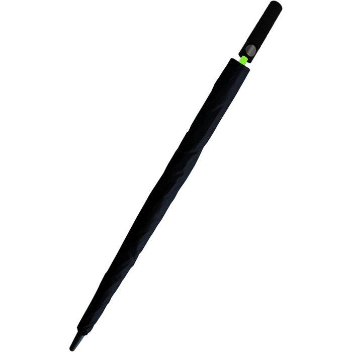 COLLAR AND CUFFS London XL Golf Umbrella - Windproof, Fiberglass Ribs - Automatic Open/Close - Red & Green - Large 154cm