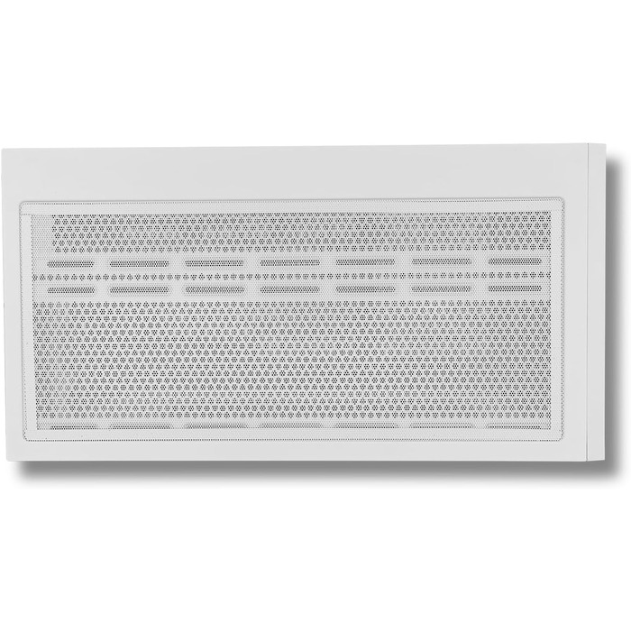 Корпус для ПК NOX Hummer Element White – ATX/Micro-ATX/ITX Midi Tower з сітчастою передньою та верхньою панелями, скло, 3 x 140 мм вентилятори, підтримка 10 вентиляторів, USB-C/USB 3.0, білий