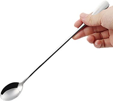 Набір ложок DoubleS Lange Latte Macchiato: 6 шт. з нержавіючої сталі для кави, чаю, коктейлів та десертів