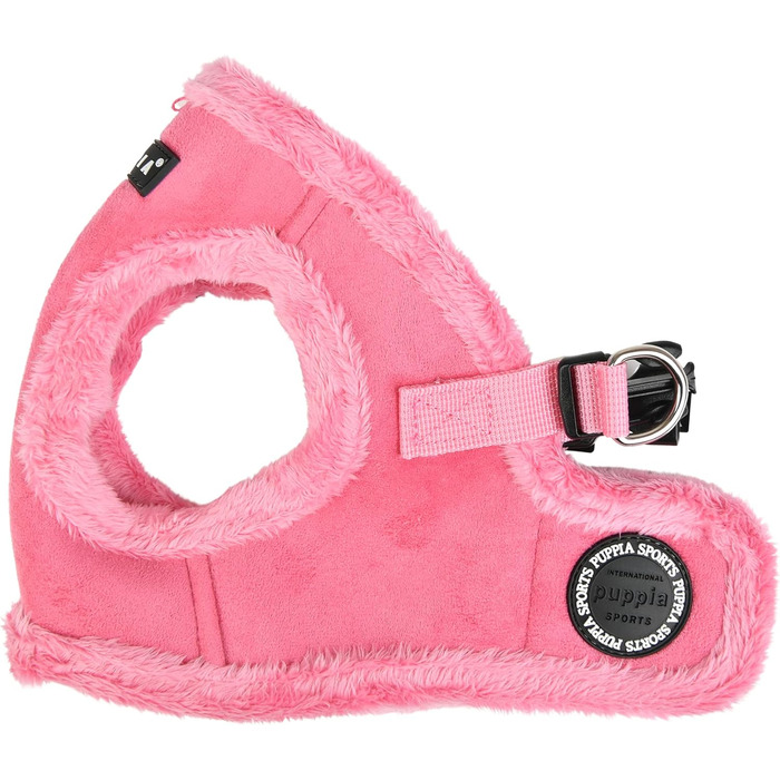 Нашийник-шлейка Puppia для собак - рожевий, XL, Terry Harness