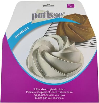 Форма для кексів Патіс (Gugelhupfform) - дизайн, Bundform
