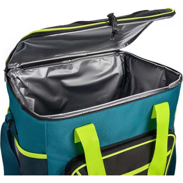 Термосумка 30 л - ідеальна для кемпінгу, пікніка, фестивалю, зберігання їжі та напоїв. Колір: морська хвиля