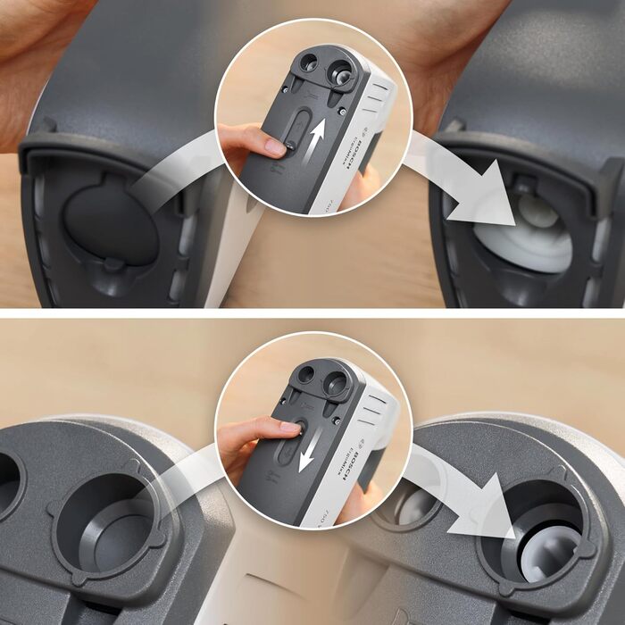 Ручний міксер Bosch ErgoMixx MFQ37470 з блендером, чашею та гаками для тіста, нержавіюча сталь, 750 Вт, 5 швидкостей + Turbo, білий/сірий