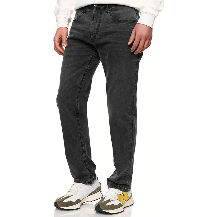 Чоловічі джинси Indicode INSantino з еластичного деніму (99% бавовна), темно-сірі, розмір 32W/32L
