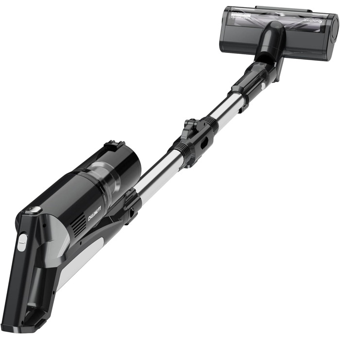 TurboTronic StormStick: потужний акумуляторний пилосос 120 Вт з фільтром MIF та 5 м кабелем (11 кПа, циклонна технологія)