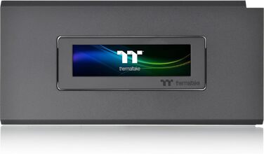 Корпус Thermaltake Ceres 500 TG ARGB Mid-Tower ATX/E-ATX, 4 ARGB вентилятори, загартоване скло, USB-C, LCD-панель (Black)