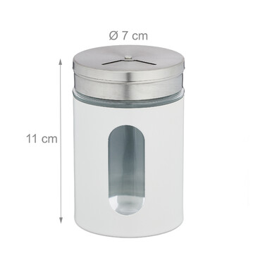 Relaxdays XL Spice Shaker Set of 6