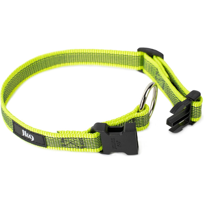 Нашийник Julius K9 200HA-K-2015 серії Color & Gray, чорно-сірий, регульований, 50 мм, 49-70 см, з надійним затвором та логотипом (без ручки), 1 шт.