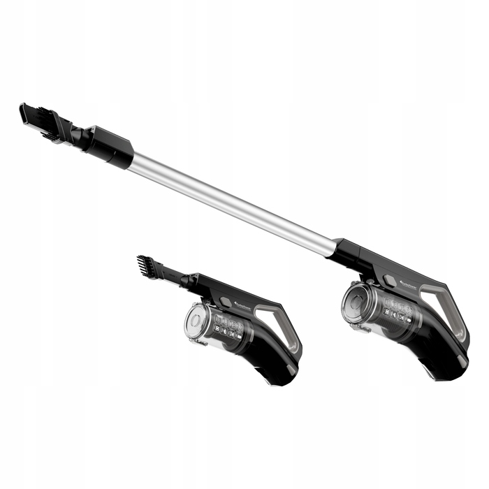 Вертикальний пилосос TurboTronic TT-VS280 з LED-електрощіткою, чорний
