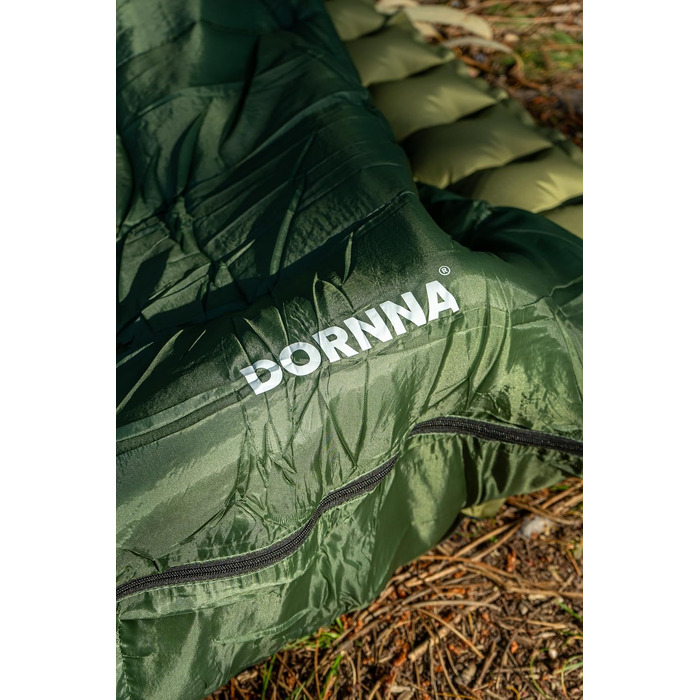 Універсальний спальний мішок для дорослих та дітей на 4 сезони, ultralight для кемпінгу, походів та подорожей, зелений