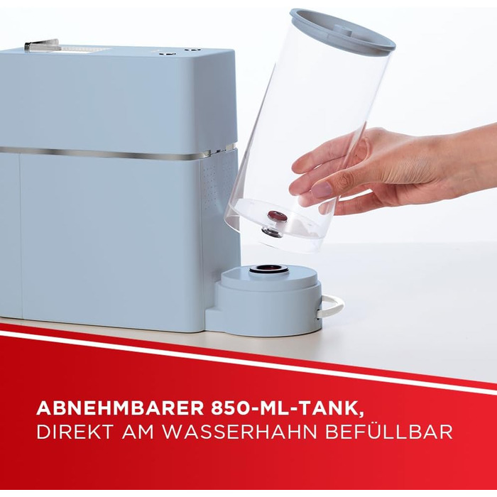 Еспресо-машина POLTI Coffea S15W, 0.85 л, білий (світло-блакитний)