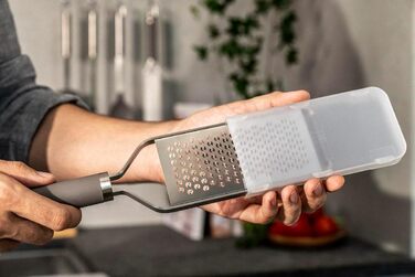 Терка ZWILLING Pro Fein: нержавіюча сталь, 34 см, ергономічна ручка, сірий колір