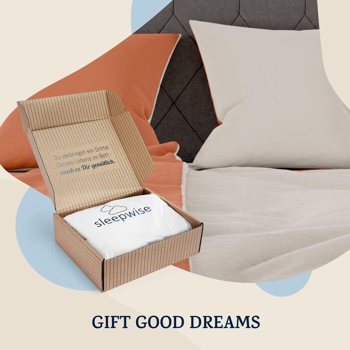 Комплект постільної білизни Sleepwise 200x200, 3 шт. - мікрофібра, дихаюча, без прасування (Теракота)