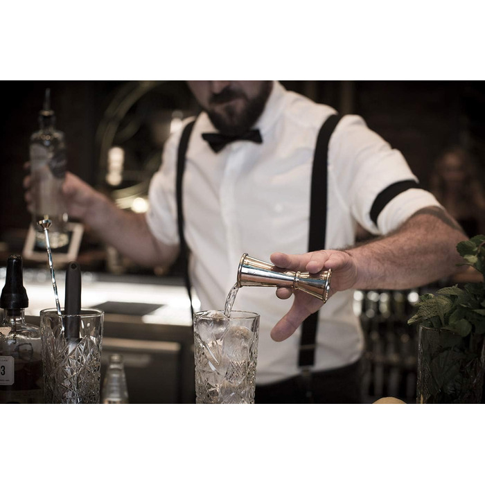 Gin-Tonic Premium Set, Bar Equipment, shiny stainless steel look, food-safe, dishwasher-safe, Long Drink Set