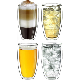 Create double-walled insulated glass 250ml 