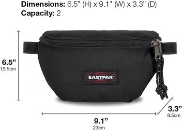 Рюкзак Eastpak Springer, чорний, універсальний розмір