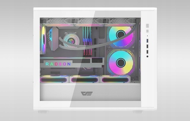 Корпус DarkFlash DB460M Midi Tower, білий