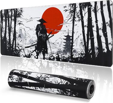 Килимок для миші EFISH Japanische Gaming XXL 800x300 мм, великий, з прошитими краями, водонепроникний, антиковзкий для ПК, MacBook, ноутбука. Підвищує точність та швидкість.