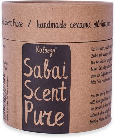 Аромалампа Kaloogo Sabai Scent Pure, керамічна, океанічно-синя, для ефірних олій та воску, мінімалістичний дизайн, якісна теплоємність, підходить для ароматичних свічок і ароматерапії