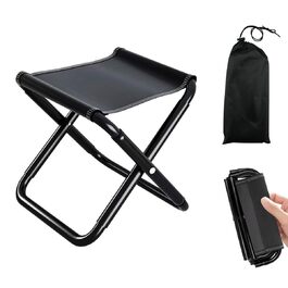 Розкладний туристичний стільчик для відпочинку на природі: кемпінг, риболовля, пікнік, пляж. З сумкою для зберігання