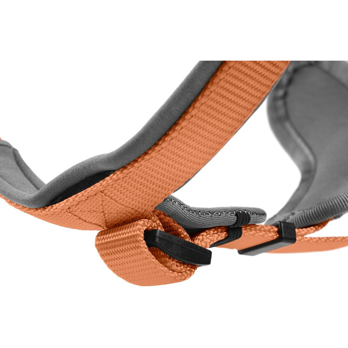 Нашийник для собак HUNTER Neopren, розмір L, колір: мідно-сірий, нейлон, м'який неопрен, світловідбиваючий 3M Scotchlite