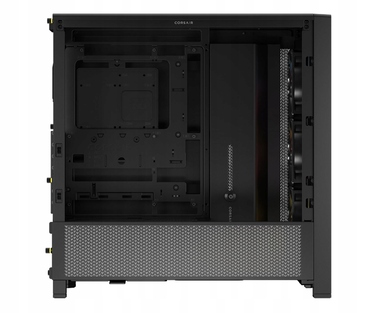 Корпус для комп'ютера Corsair 4000D RS ARGB Midi Tower ATX, чорний