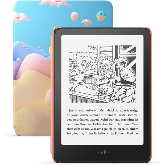 Amazon Kindle Paperwhite Kids 16GB – 7-дюймовий екран, дизайн 'Глибоководний'