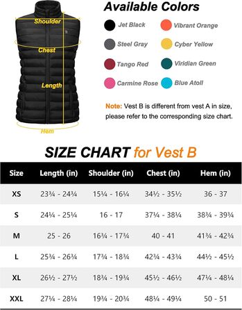 Жіночий теплий пуховий жилет itte Donkey Andy для туризму, подорожей та повсякденного носіння (Verdünner Schwarz, XS)