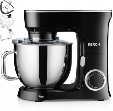 Кухонний комбайн Kerch BAKER, 3000 Вт, чорний